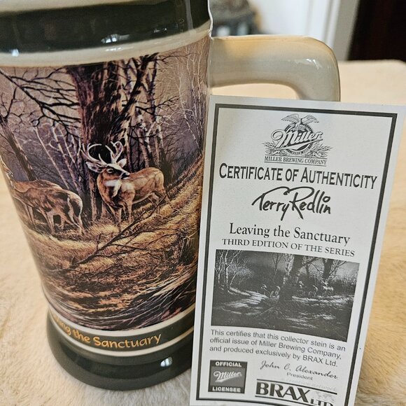 Miller Brewing Co - Leaving the Sanctuary Collector Stein - Limited Edition - Picture 9 of 9